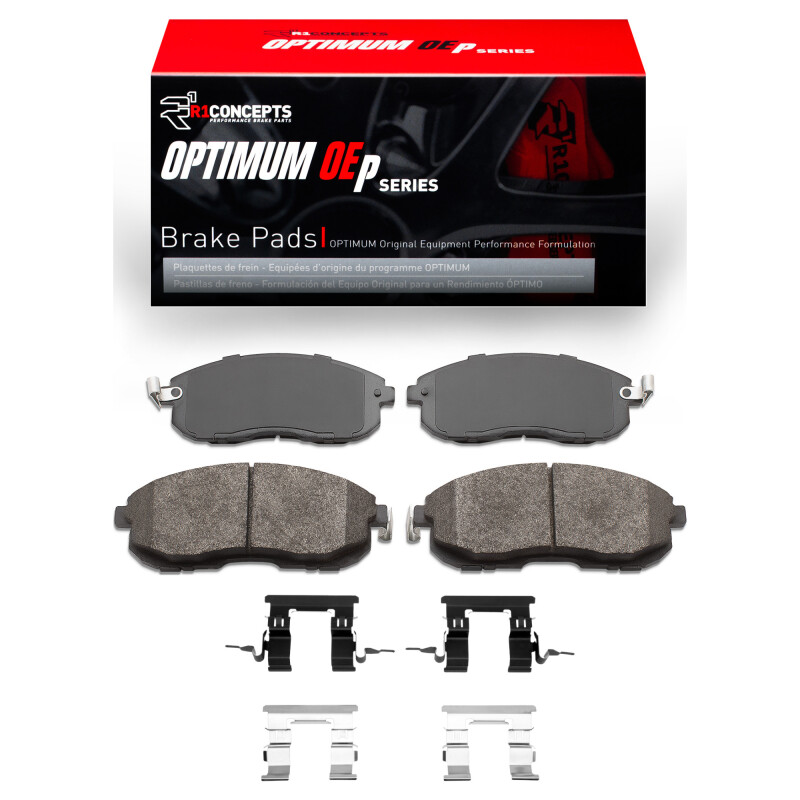 Infiniti G35 Brake Pads - Front - R1 Concepts - Optimum OE - `03-`05